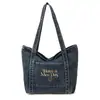 Bolsa de Lona de Nicho Transfronteriza para el Trayecto al Trabajo, Bolso Casual de Color Sólido Maison Class para Viajes, Bolso Tote de un Solo Hombro