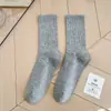 Calcetines de color para mujer, calcetines de algodón para danza moderna, medias de baile, color liso, color caramelo, color macarrón, longitud hasta la mitad de la pantorrilla, estilo japonés, combinan con todo