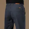 Outono de 2026 Novo Calça Casual Masculina Slim Reta para Negócios Calça Longa Casual de Algodão com Elastano Disponível em Várias Cores