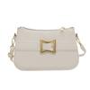 Elegante bolso de hombro portátil 2024, diseño de nicho, estilo extranjero, nuevo bolso cruzado coreano para mujer, bolso informal de moda para mujer.