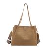 Bolso Tote de Moda 2025 Bolso de Hombro Elegante Bolso de Mano para Viajes Diarios para Mujeres Versión Coreana Literario Gran Capacidad Cadena Nuevo Modelo