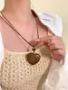Collar Bohemio Colorido de Doble Capa Apilado Diseño de Nicho Temperamento Personalidad Estilo Étnico Moda Collar para Mujer
