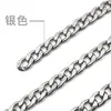 Cadena Cubana Kimberly Acero Inoxidable 304 2.2-11.5mm Accesorios DIY Ferretería para Ropa Cadena de Decoración para Bolsos