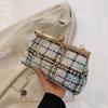Bolso pequeño con clip para cena, estilo fragante, para mujer, estilo cross-border, nuevo bolso de mano con lentejuelas, bolso bandolera personalizado.