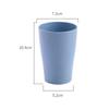 Copo de Enxaguante Bucal Espesso, Copo para Escova de Dentes de Banheiro, Copo de Dentes Simples de Cor Lisa para Casal, Copo de Plástico para Enxágue, Copo de Água