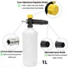 Venta directa de fábrica máquina de limpieza regadera de espuma de alta presión para el hogar lavado de autos pistola de agua a alta presión boquilla de pistola pulverizadora lavacoches olla de PA