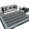 Alfombra de Sala de Estar de Terciopelo de Cristal Estilo Ins Alfombra de Dormitorio para Sofá Mesa de Café Suelo Antideslizante Resistente a la Suciedad Resistente al Desgaste Fácil de Limpiar