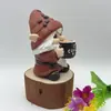 Gnomo de Resina para Beber Café Nuevo Tridimensional Transfronterizo Adornos Artesanales Decoraciones para el Hogar Pequeños Adornos de Escritorio