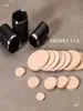 Juego de Cortadores Redondos de Cuero y Silicona Hechos a Mano para DIY, para Cortar y Perforar 1-25MM, Diseño Integrado sin Costuras