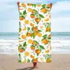 Alfombra de rizo patrón de moda toalla para sudar toalla de playa toalla de baño chal toallita de microfibra impresión digital costero
