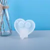 Molde para goteo de pegamento DIY triunfante bolsa de 13 animales con agujero etiqueta para llavero molde de silicona