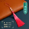 Pente com Franja para Caminhão Sachê com Franja Franja 12cm de Comprimento Estilo Caixinha de Presente Broche com Padrão de Nuvem Pingente de Decoração de Instrumento Musical