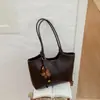 Bolso Cruzado de Hombro Único de Gran Capacidad Retro de Alta Calidad para Mujer 2026 Nuevo Bolso Tote de Moda para el Trabajo
