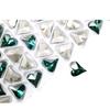 K9 Huazi corte boutique 12*13 ranura fondo puntiagudo decoración de diamante de corazón grande torcido Super flash cristal vidrio joyería para uñas