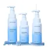 Botella Espumosa Personalizable de Plástico para Limpiador Facial 200/250/300ml Botella de Mousse Limpiador Escarchada Botella de Espuma PET