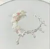 Pulsera de Neón Mariposa Lan Flor Inmortal Super Estilo Nacional Estilo Chica Fresca Pulsera de Pareja Estudiante Elegante Pulsera de Regalo