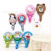 Novo 1 de junho Dia das Crianças Bastão de Alumínio Filme Balão Animal Forma Strike Stick Jardim de Infância Atividade Brinquedos Atacado