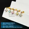 Stud de Aleación de Titanio F136 Bala de Pastel Rosca Interna Stud para Hueso del Oído Stud para Hélice del Oído Anillo para Correr Joyería de Piercing de Titanio G23