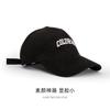 Boné de Baseball Bordado com Letras da Coreia do Sul para Jovens Homens e Mulheres Preto Estudante Topo Rígido Chapéu de Pato Chapéu de Sol Antigo Japonês