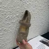 Primer Encuentro Ji Zapatos Mary Jane de Lunares Retro para Mujer 2026 Otoño Nuevo Hebilla Única Punta Cuadrada Fondo Plano Suela Suave Versátil Lana