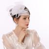 Tocado de sombrero pequeño de novia Europa y Estados Unidos retro gasa joyería estudio fotografía de bodas foto horquilla comercio exterior nuevo