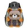 2026 Nueva Bolsa de Osito Lindo para Niños Mochila Ligera de Tela Oxford para Niños y Niñas Guardería Salida de Bebé