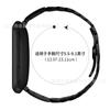 Compatible con Fitbit Versa/Versa2/Lite H Tipo Correa de acero inoxidable Hebilla de mariposa Correa de acero Correa de reloj
