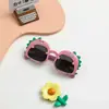 Nuevas Gafas de Sol para Niños de Dinosaurio Pequeño Lindas de Dibujos Animados Anti-UV Gafas de Sol para Niños Juguete de Gafas de Bebé Dinosaurio