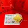 Pegatinas Doradas para Teléfono con Oro Puro 999, Láminas Doradas de Riqueza Instantánea, Imanes de Nevera Designados para la Fortuna, Regalos de Apertura de Tienda al por Mayor