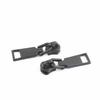 Accesorios de hardware para equipaje, tirador de metal, tirador de cremallera de metal n.° 5, tirador de aleación de dientes de cobre y metal, tirador de cremallera DIY