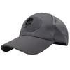 Gorra de Béisbol de Malla Camuflaje Nuevo Transfronteriza Gorra Táctica Militar Verano Exterior Montañismo Protección Solar Transpirable Sombrilla Gorra con Visera