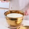 Recipiente para aceite de acero inoxidable 304 de 9 pulgadas, recipiente para condimentos de cocina engrosado, recipiente para aceite redondo más profundo para restaurante de hotel