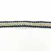 Renda trançada de fio de ouro e prata, cordão de renda de vento perfumado pequeno, fita, renda, acessórios para vestuário, fabricantes, estoque, excelente fornecimento