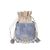 Bolso de mano de perlas estilo coreano al por mayor para mujer, nuevo modelo de verano 2026, bolso de hombro con cadena de color block, bolso cruzado para el día a día