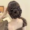 Goma para el pelo de oso para coleta baja de otoño e invierno, estilo simple y casual, cuerda para el pelo para atar el cabello, goma para el pelo de lazo de alta gama