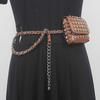 Cadena de cintura estilo Chanel accesorios cadena riñonera decorativa para mujer vestido de ensamble occidental ceñido a la cintura 2023 nuevo cinturón delgado