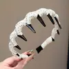 Diadema dentada para mujer, diadema de corona alta, no presiona las raíces del cabello, añade volumen, hace que la cara parezca más pequeña, pinza para el pelo antideslizante, salvación para cabezas planas