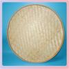 Placa de Bambu com Assinatura Pontual Peneira de Bambu Tampa Plana DIY de Pintura para Jardim de Infância Pá de Bambu Pá de Bambu Trançada para Secagem