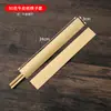 Pronta Entrega Utensílios de Mesa Comerciais Papel Revestido Porta-Hashi Descartável Conjunto de Colheres Quatro em Um para Hotel e Delivery Sacola de Papel Kraft