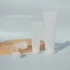 Botella dispensadora de tubo suave esmerilado con tapa de rosca para loción, crema de manos, limpiador facial, muestra portátil de viaje, botella vacía para apretar