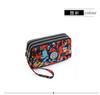 Bolso Clutch para Mujer 2025 Nuevo Estilo Coreano Monedero Gran Capacidad Tres Capas Cierre Cremallera Largo Bolso para Teléfono Móvil Clutch Billetera