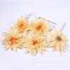 Flor Artificial 12cm Crisantemo Garra de Cangrejo Flor Falsa de Alta Gama Realista Decoración para el Hogar Arreglo de Escena de Flor Artificial Material DIY