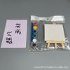 Mini Moldura em Branco para Pintura a Óleo 10*10 Pequeno Painel para Pintura Conjunto de Cavalete Tela de Algodão Poliéster Pintura Acrílica Venda Direta da Fábrica