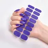 Pegatinas para Uñas con Purpurina de Color Sólido Sin Hornear Removibles Pegatinas para Uñas con Pegamento de Gelatina Suministro Directo de Fábrica Origen Seguras para Mujeres Embarazadas