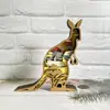 Corte Láser Ensamblado 3D Contrachapado Iluminación LED Forma de Animales del Bosque Muebles para el Hogar Luces Decorativas