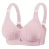 Nuevo Sujetador para Mujer Push-Up Inalámbrico Cómodo Transpirable de Talla Grande, Sujetador Delgado No Magnético de Superficie Lisa para Mujeres de Tallas Grandes
