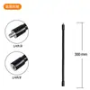 Tripé Universal de Metal Flexível 1/4 para Transmissão ao Vivo, Anel de Luz, Cabeça Esférica, Suporte para Celular, Acessório com Ajuste Reforçado de 360 Graus