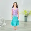Comércio Exterior 2021 Roupas Infantis Meninas Vestido de Princesa Vestido de Sereia Exportação Saia Infantil Saia Infantil