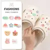 Nuevos Zuecos de Dibujos Animados Accesorios DIY Hebillas de Zapato Perlas de Pedrería Flores de Zapato Lindas Decoración de Zapato Extraíble
