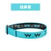 Pulsera Tejida de Cuerda Jacquard con Letra Wwjd Europea y Americana Transfronteriza, Pulsera de Muñeca Unisex, Pulsera de Correa Tejida